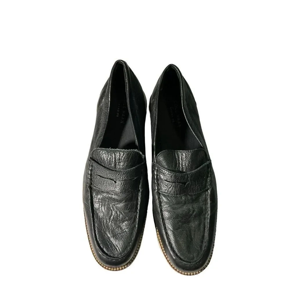 Cole Haan Grand OS Leather Loafer Slip On Shoes